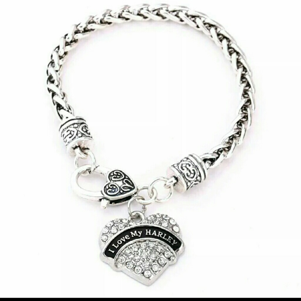 I Love My Harley Bracelet New without tags