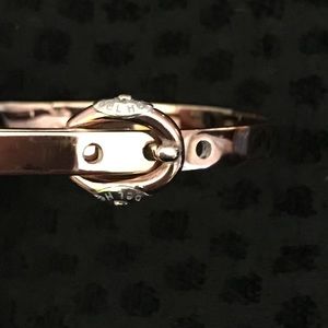 Henri Bendel rose gold bangle