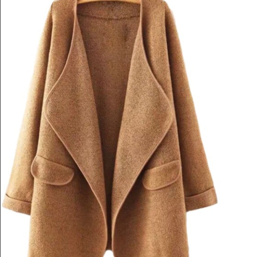 Camel cardigan