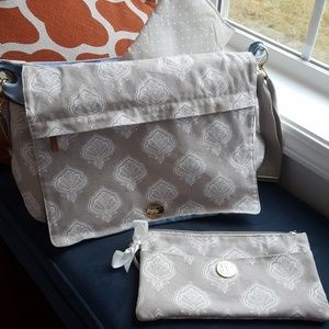 Mud Pie Bundle of Joy Jaipur Messenger Diaper Bag