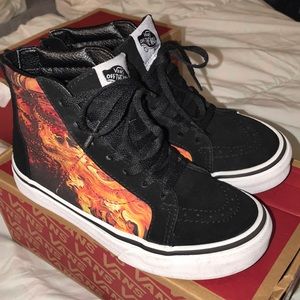 Vans high top sneakers