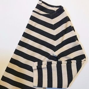 Tory Burch 3/4 Sleeve Striped Sweater