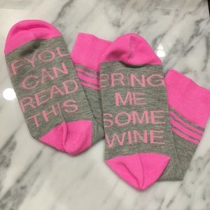 If You Can Read This Bring Me Some Wine Socks