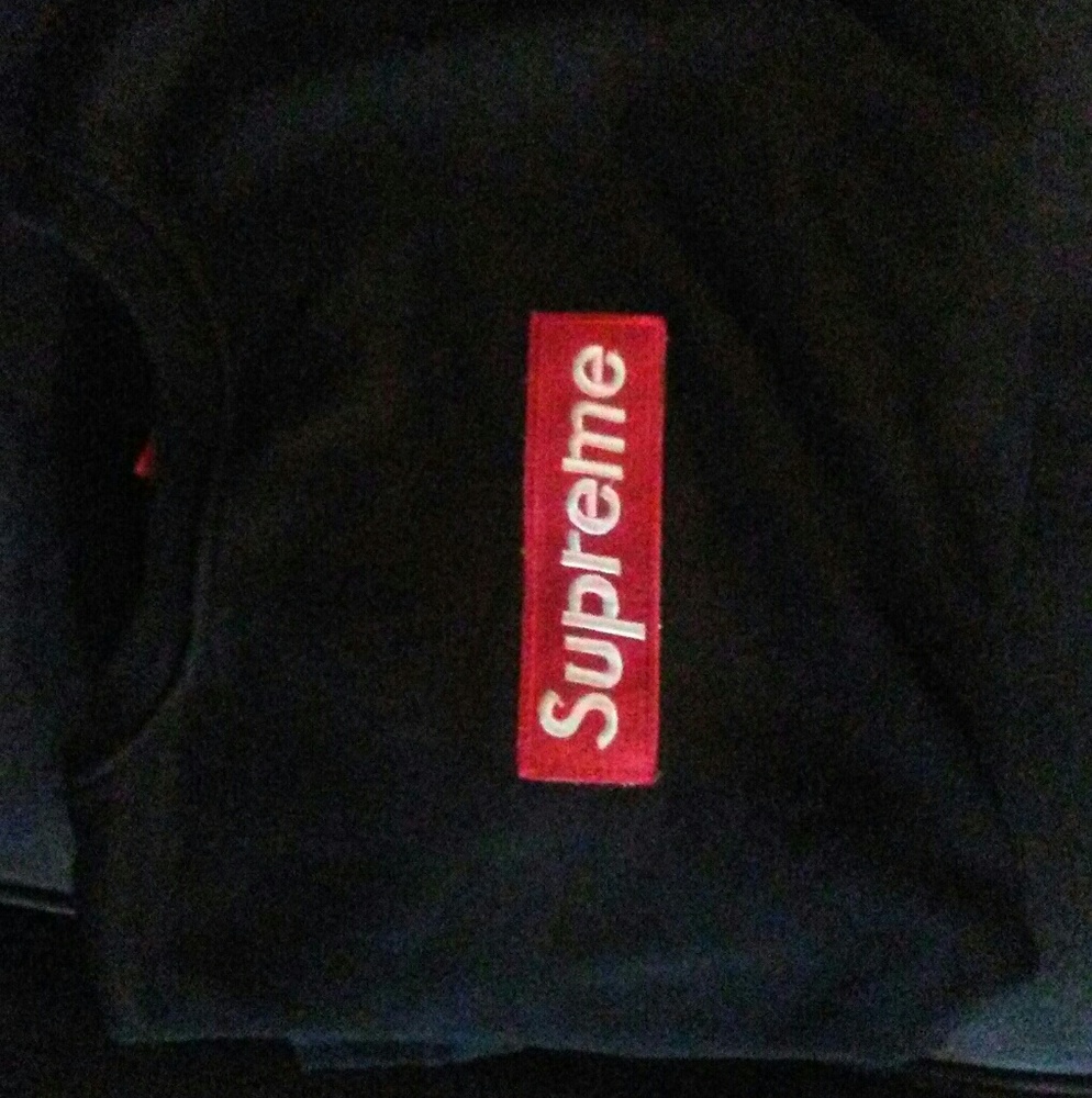Supreme Black Box Logo Sweater