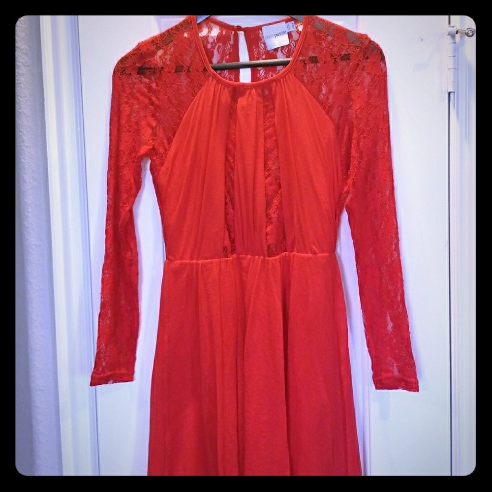 ASOS Petite Red Dress