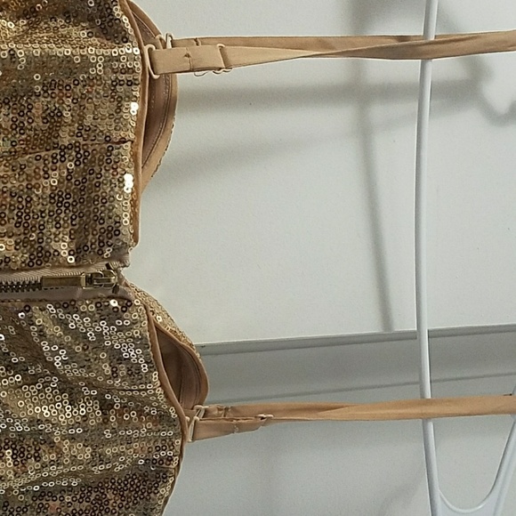 Bebe gold sequence top - Picture 6 of 8