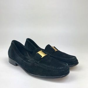Bally suede loafer