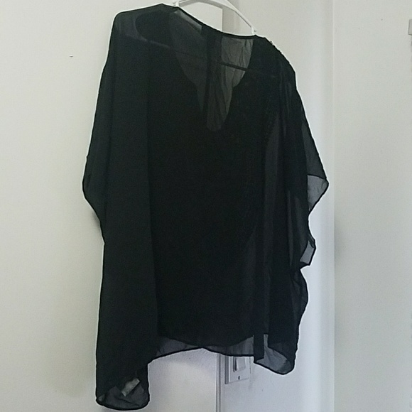 Bebe black flowy stop - Picture 2 of 2