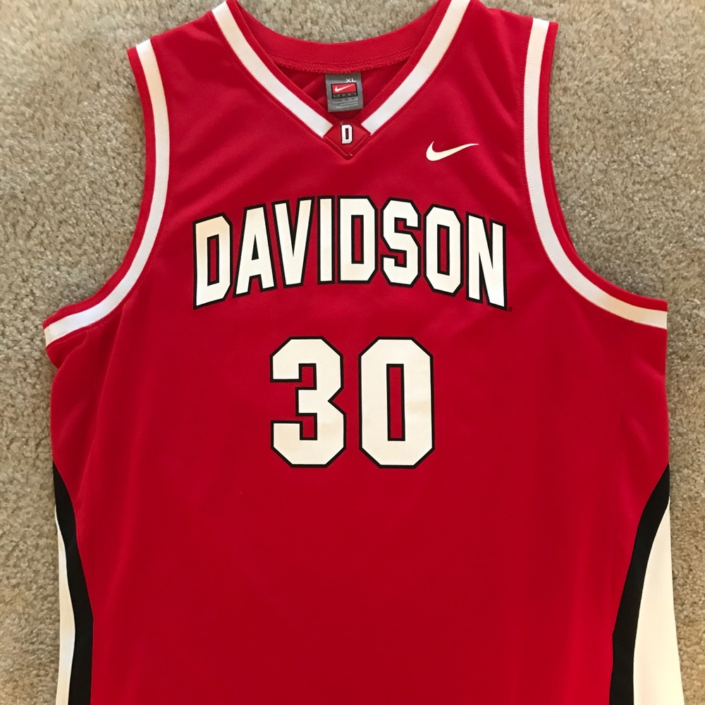 Nba Steph Curry  jersey Davidson University