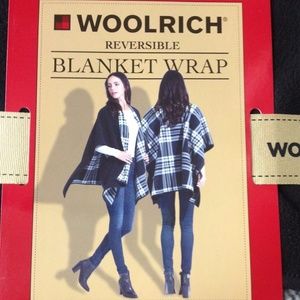 Woolrich Reversible Blanket Wrap