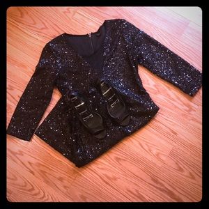 Guess Black Sequin Dress 👗