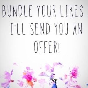 BUNDLE, SAVE, OFFER!