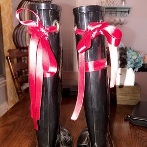 Bow Tie Rain Boots
