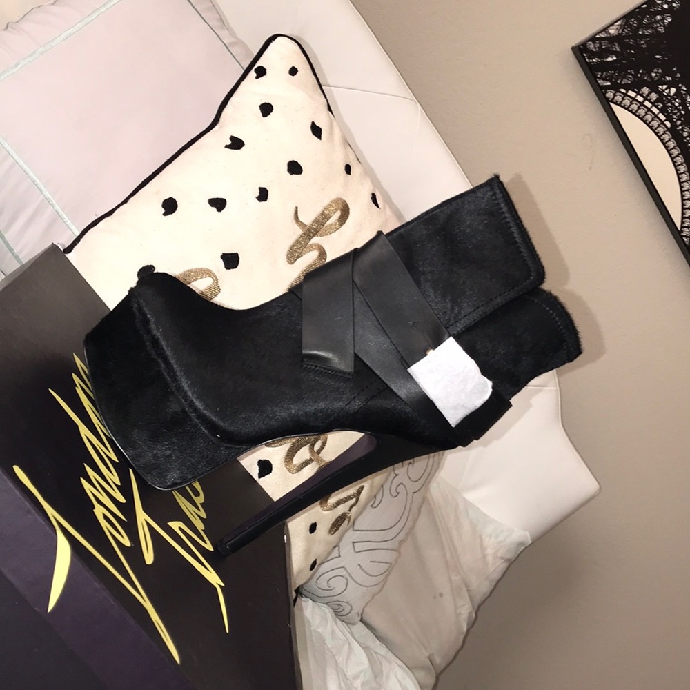 London trash platform black boot