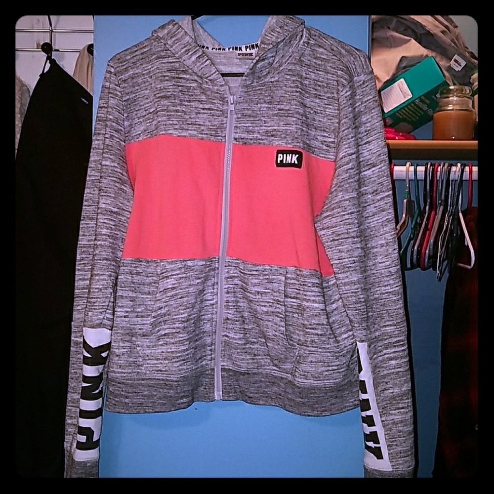 Victoria's Secret PINK zip up hoodie
