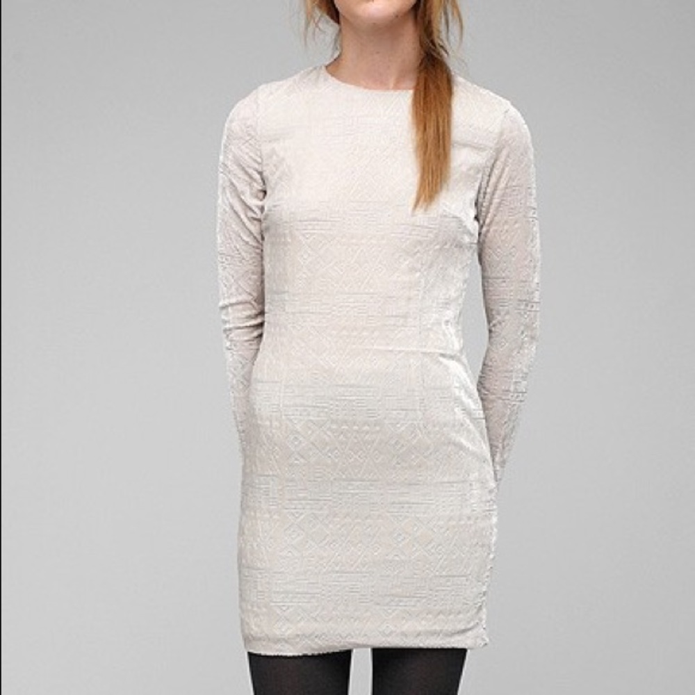 DOLCE VITA NATURAL VELVET DRESS