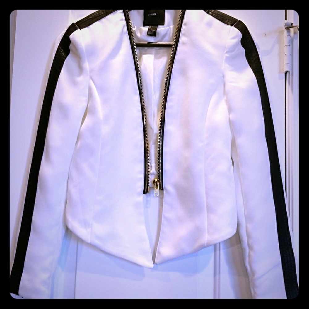 White Blazer