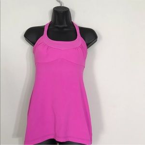 LULULEMON Scoop Me Up Tank ll Built In Bra Sz 6
