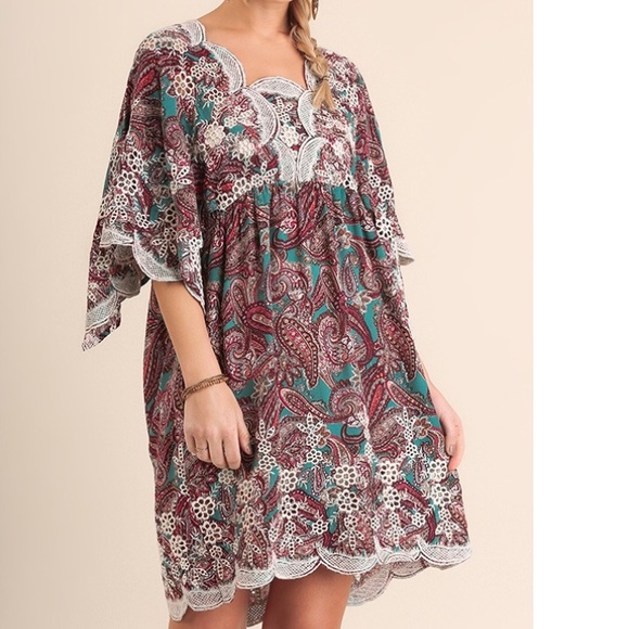 Paisley Print Tunic/Dress - Picture 4 of 7