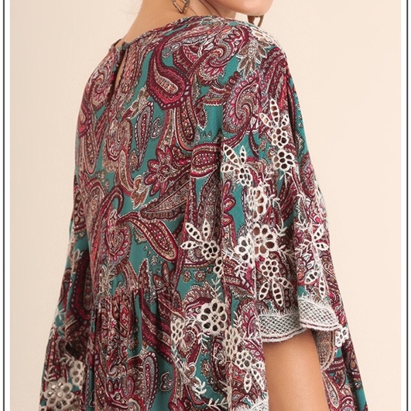 Paisley Print Tunic/Dress - Picture 6 of 7