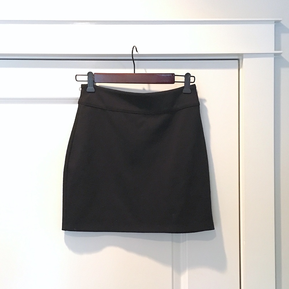 Silence + Noise Urban Outfitters Black Mini Skirt