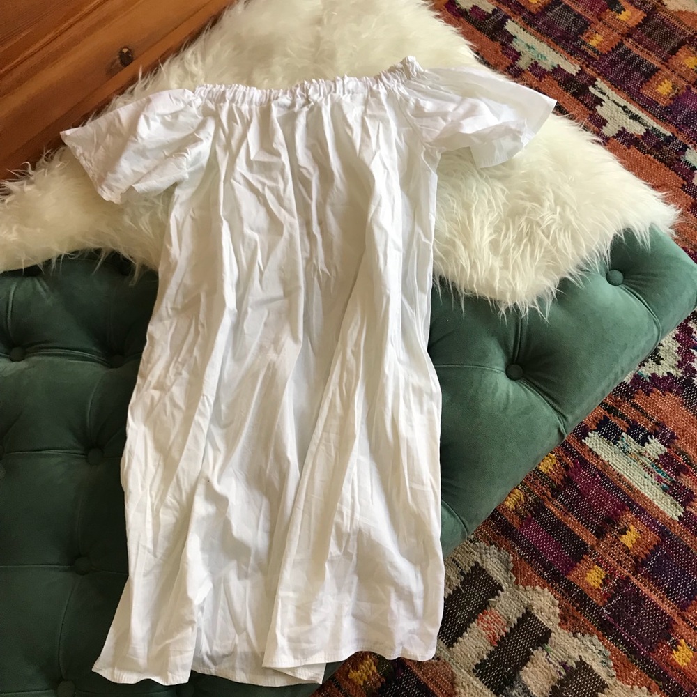 Off the shoulder dress