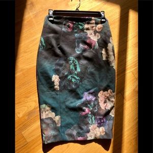 Floral pencil skirt by *H&M*