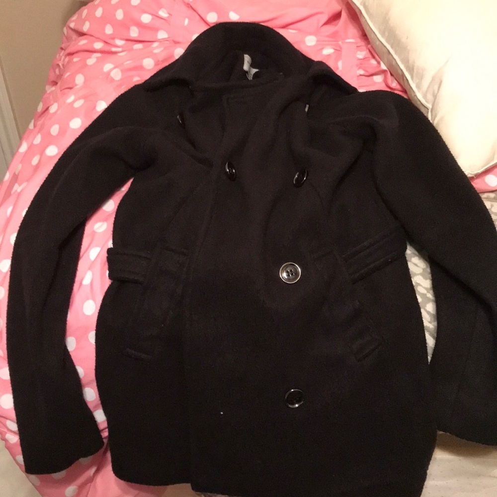 Bajee collection black button jacket.