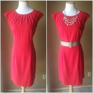 Red Coral Dress