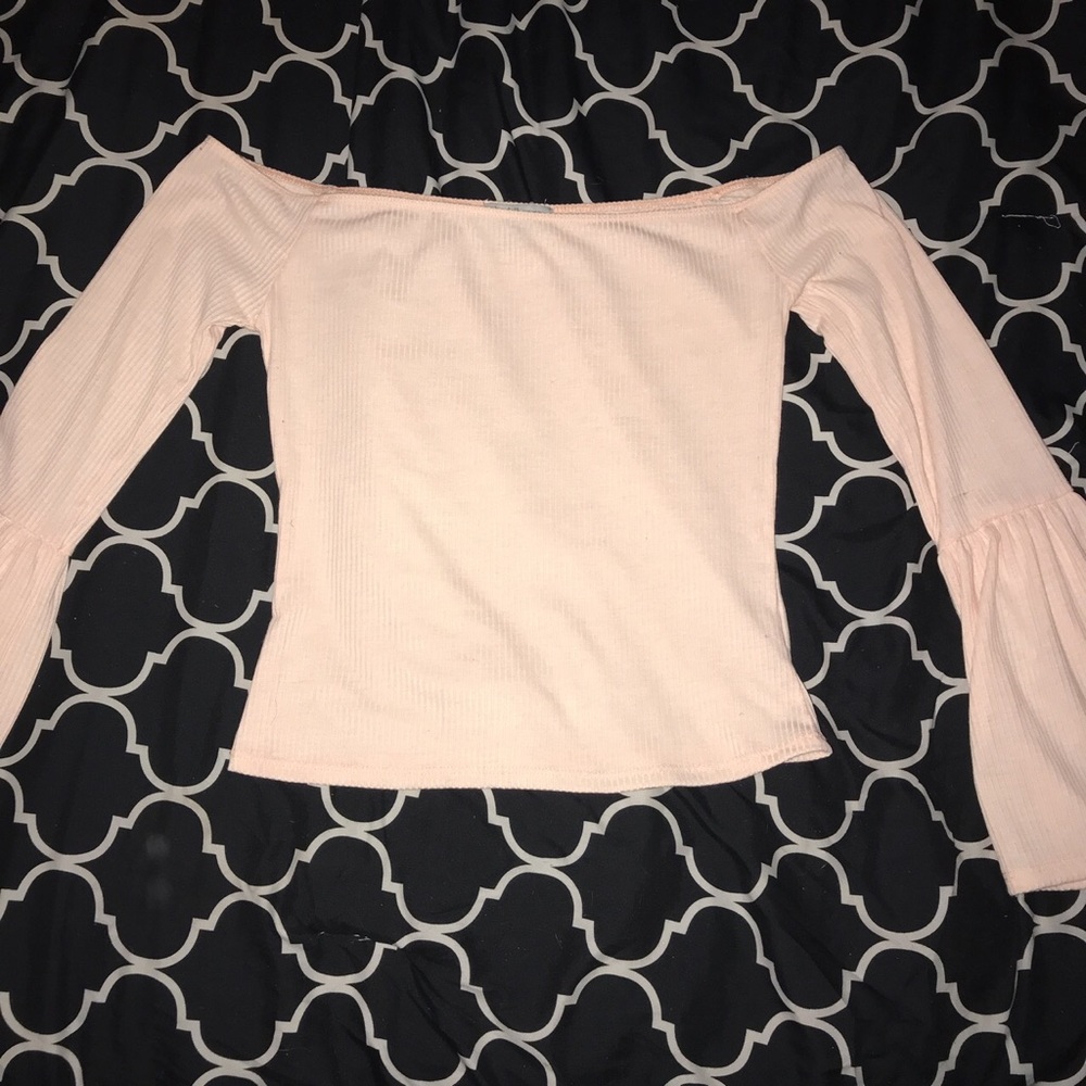 Blush pink shirt