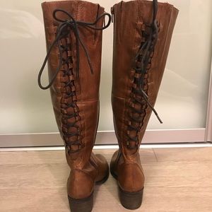 Steve Madden Laceup Western Boot