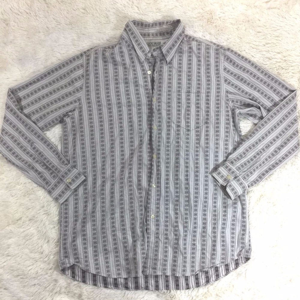 Lucky Brand Large Vintage Western Casual Shirt