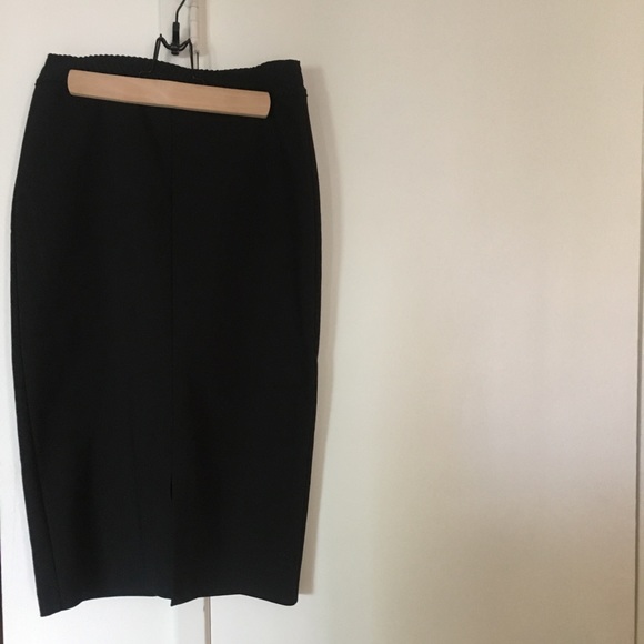 Black Pencil Skirt - Picture 3 of 7