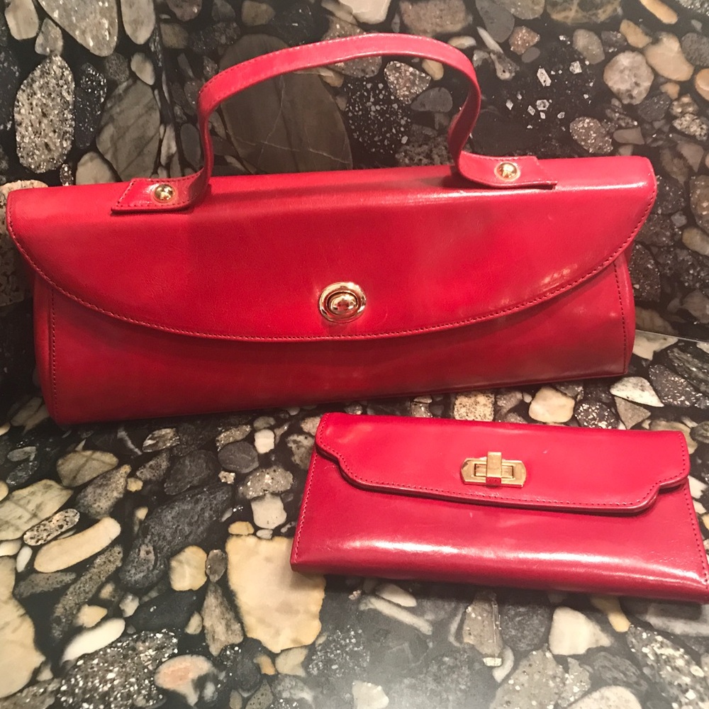 Hobo International Red purse and wallet