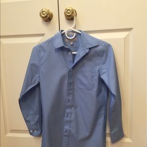 Boys Nordstrom blue dress shirt