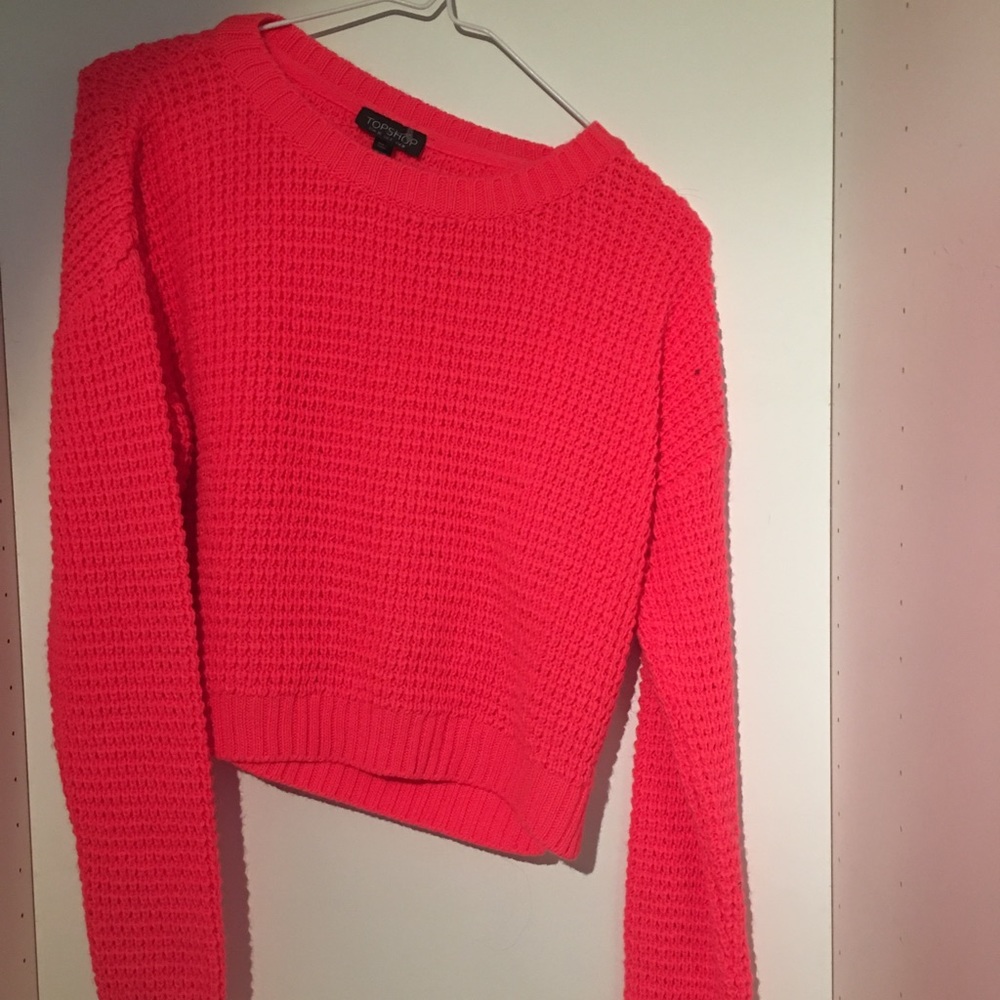 TopShop cropped sweater Size US 4