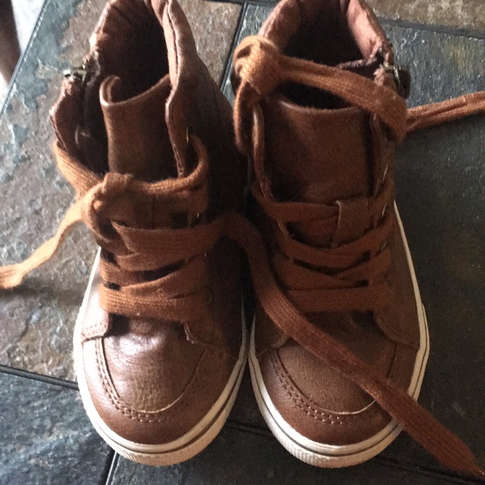 Baby high top sneakers
