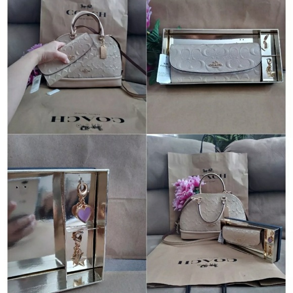 SALE👜NWT Coach sierra  tote purse bag w/ wallet - Picture 3 of 4