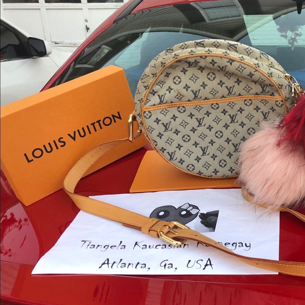 Authentic Louis Vuitton Mini Lin Jeanne Crossbody