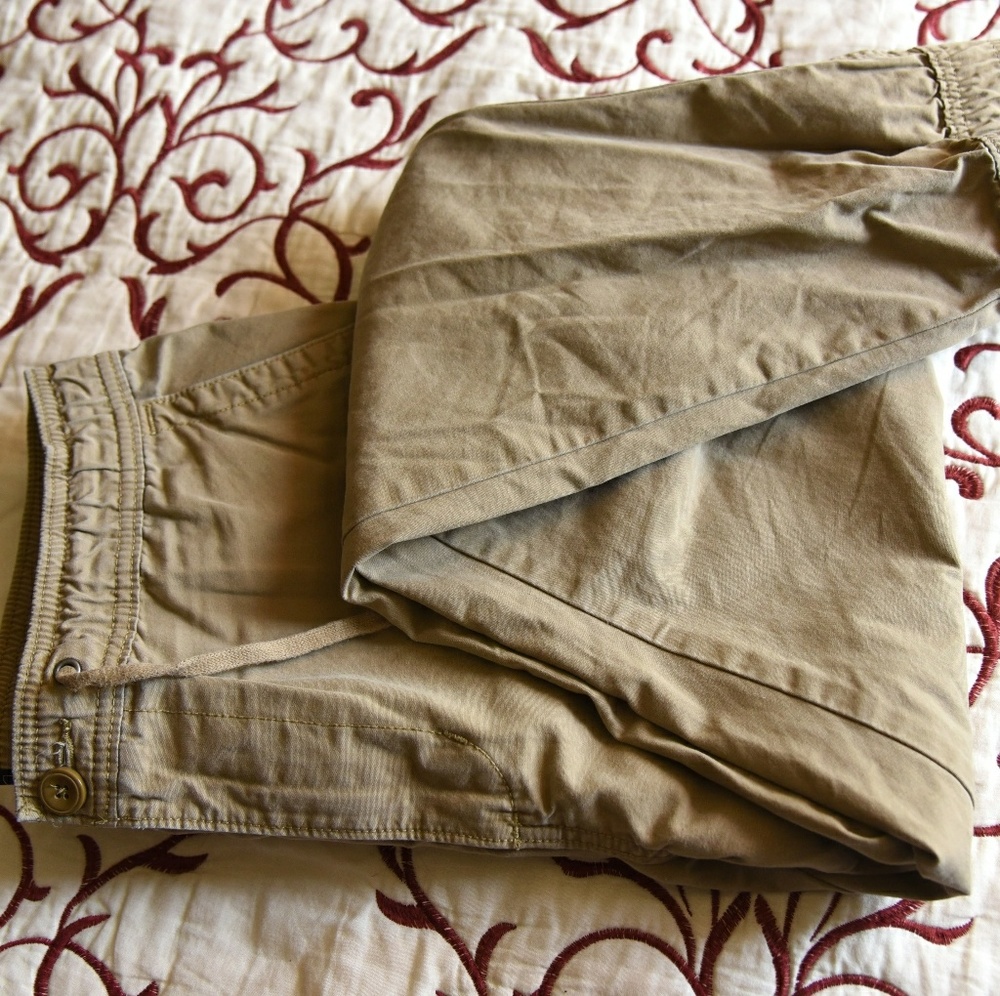 Khaki Jogger Pants