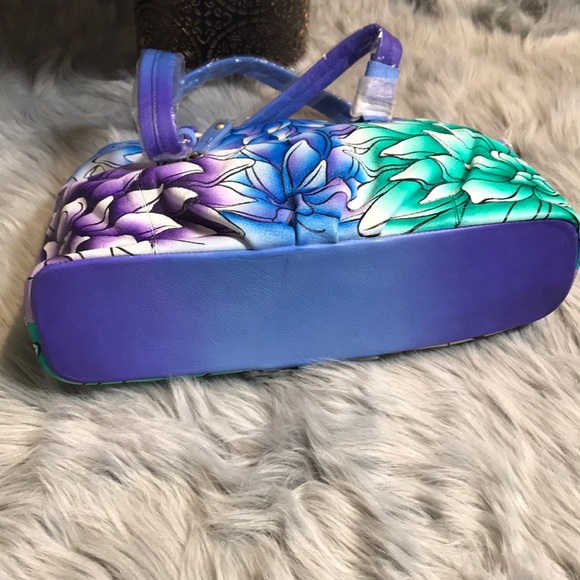 hand painted bag by seventh Ave - Picture 5 of 7