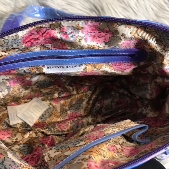 hand painted bag by seventh Ave - Picture 6 of 7