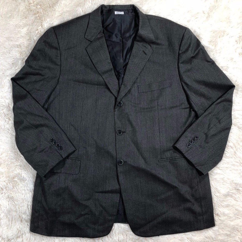 Brioni 48 Regular Gray Sport Coat Blazer Jacket