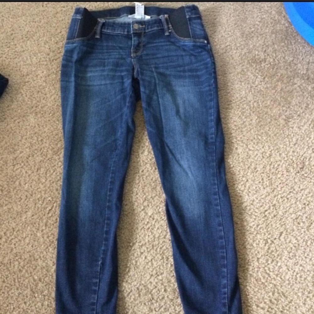 Liz Lange skinny ankle maternity jeans - SP