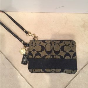 Coach wristlet