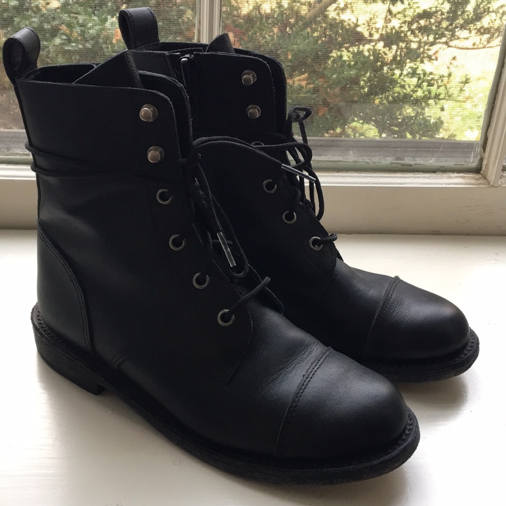 ANINE BING Combat Boots Size 37