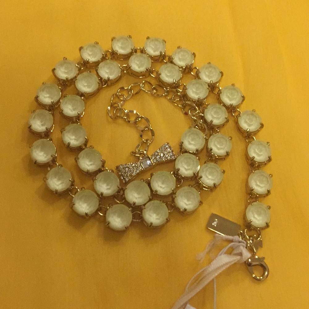 Kate Spade shine on necklace - Swarovski crystals