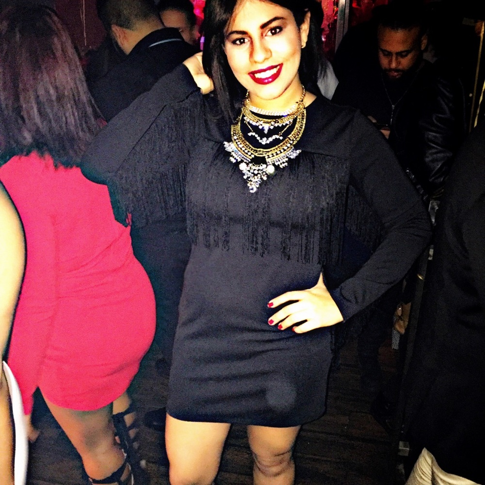 Forever 21. Black Dress - Picture 1 of 2