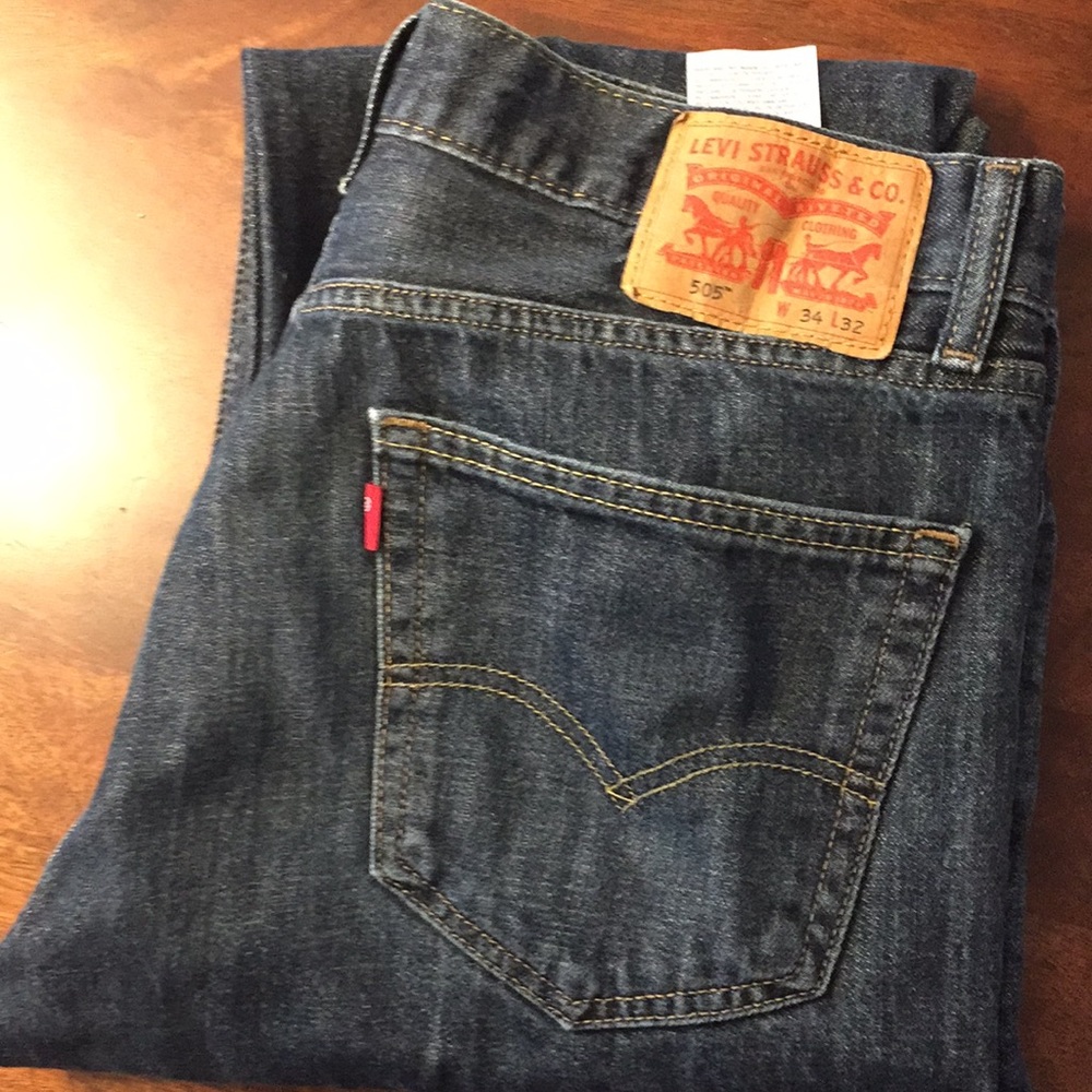 Levi Strauss Men’s Bootcut 505 Jeans