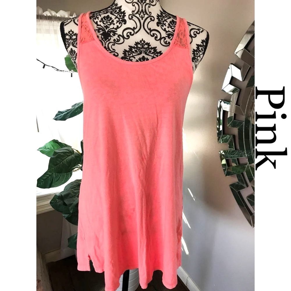 Pink by Victoria secret women tank top.